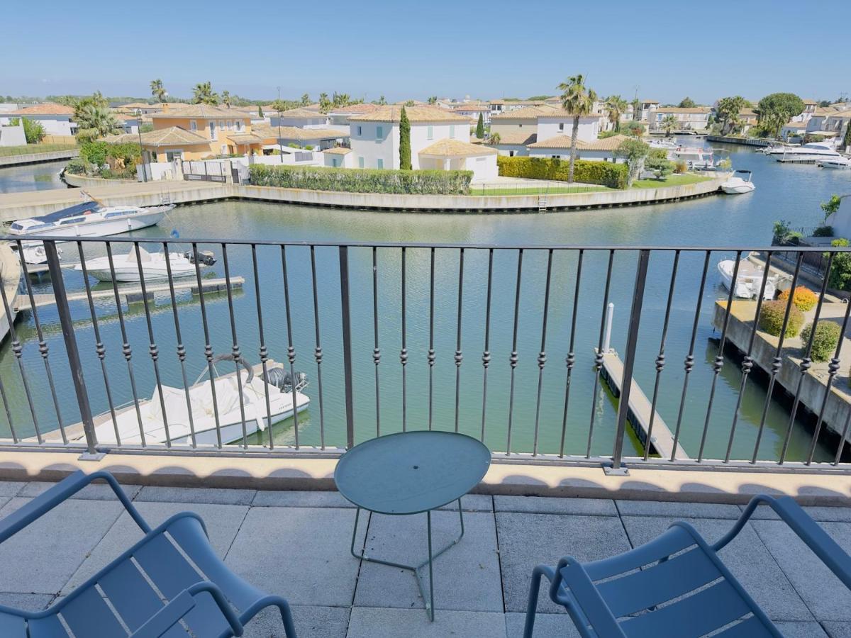 Marina 120M²/8 Pers/ Terrasse 100M²/ Appontement Villa Aigues-Mortes Exteriör bild