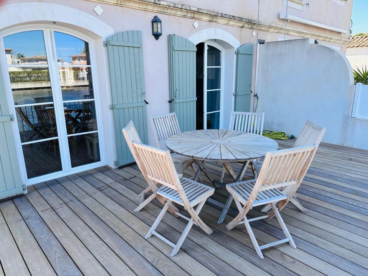 Marina 120M²/8 Pers/ Terrasse 100M²/ Appontement Villa Aigues-Mortes Exteriör bild
