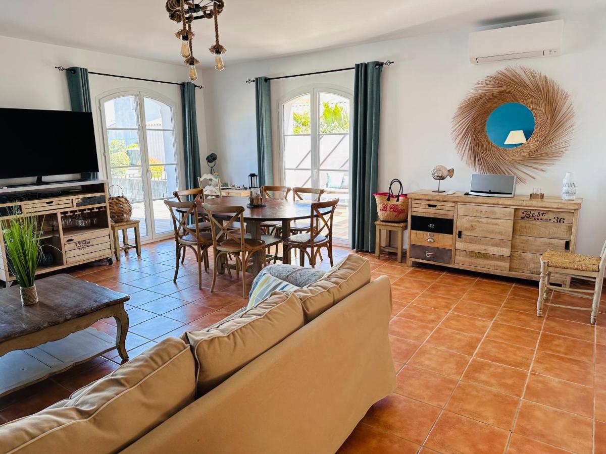Marina 120M²/8 Pers/ Terrasse 100M²/ Appontement Villa Aigues-Mortes Exteriör bild