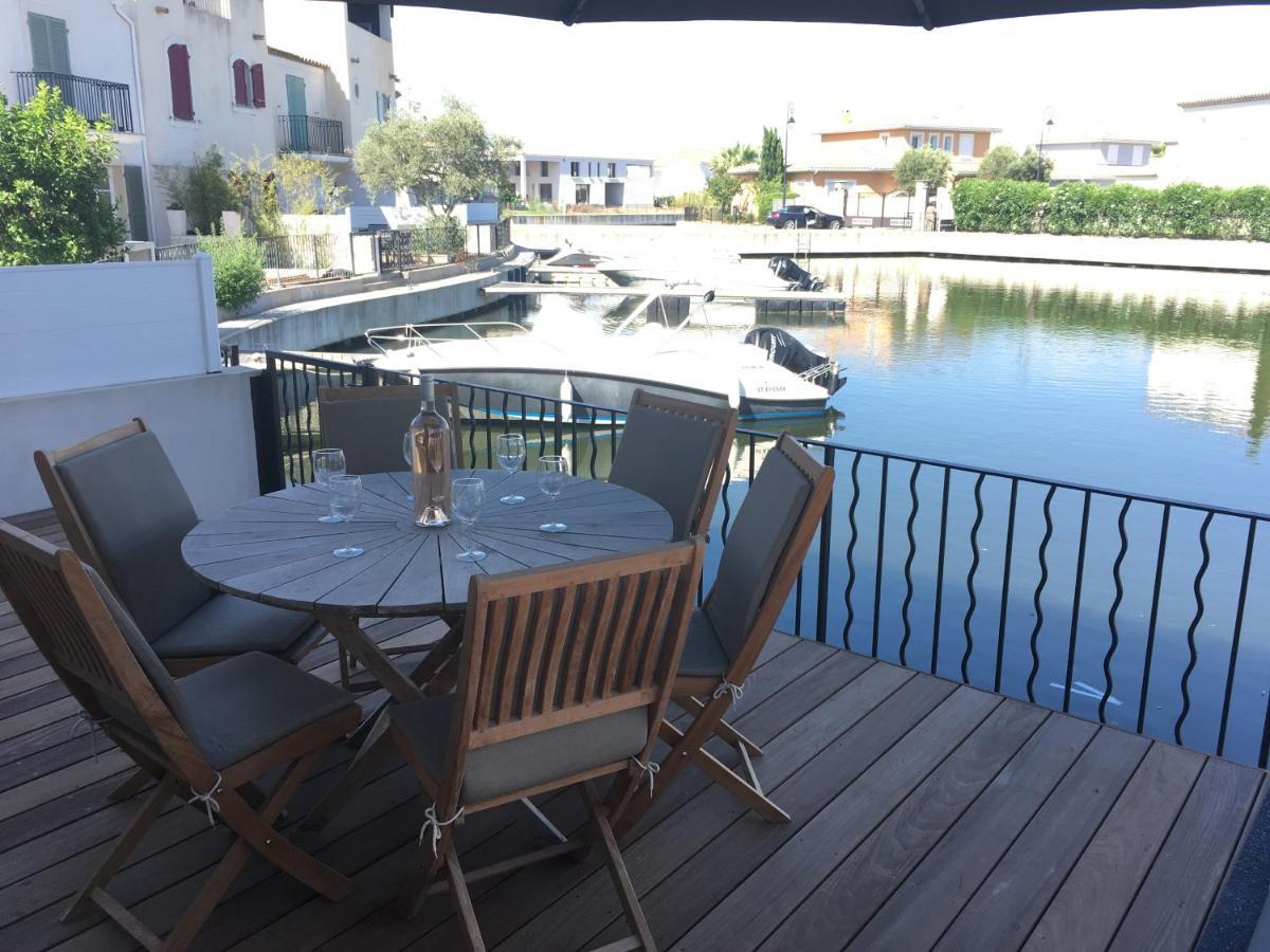 Marina 120M²/8 Pers/ Terrasse 100M²/ Appontement Villa Aigues-Mortes Exteriör bild